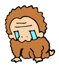 Monkeys and elephants sticker #6575951