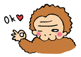 Monkeys and elephants sticker #6575952