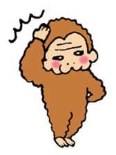 Monkeys and elephants sticker #6575953