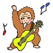 Monkeys and elephants sticker #6575968