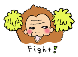 Monkeys and elephants sticker #6575972