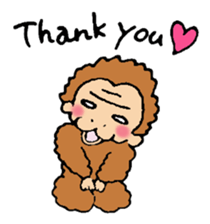 Monkeys and elephants sticker #6575976