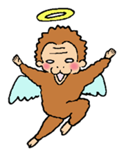 Monkeys and elephants sticker #6575978