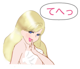 Beautiful and elegant mermaid 4 Japanese sticker #6576121