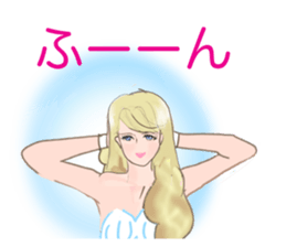 Beautiful and elegant mermaid 4 Japanese sticker #6576128