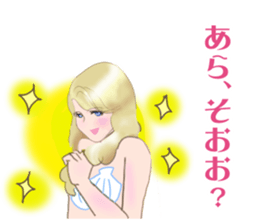 Beautiful and elegant mermaid 4 Japanese sticker #6576133