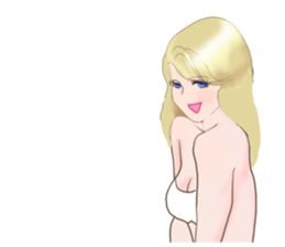 Beautiful and elegant mermaid 4 Japanese sticker #6576138