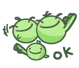 Pea brothers2(Life section) sticker #6576147