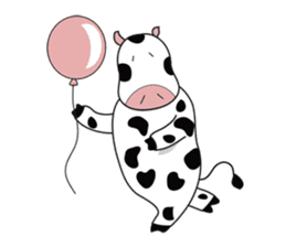 Dorky Cow sticker #6576748