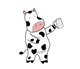 Dorky Cow sticker #6576751