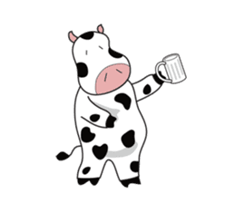 Dorky Cow sticker #6576751
