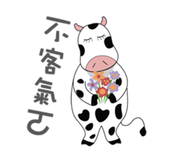 Dorky Cow sticker #6576752