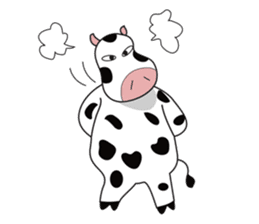 Dorky Cow sticker #6576755