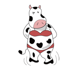 Dorky Cow sticker #6576756