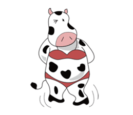 Dorky Cow sticker #6576756