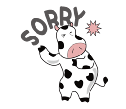 Dorky Cow sticker #6576759