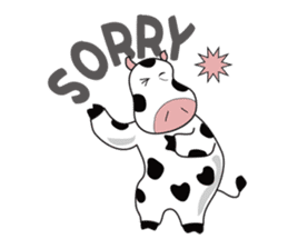 Dorky Cow sticker #6576759