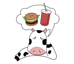 Dorky Cow sticker #6576762