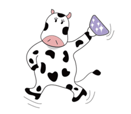 Dorky Cow sticker #6576764