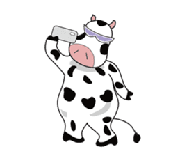 Dorky Cow sticker #6576767