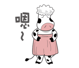 Dorky Cow sticker #6576771