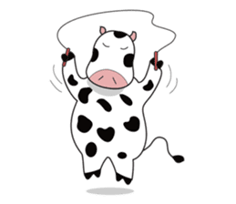 Dorky Cow sticker #6576776