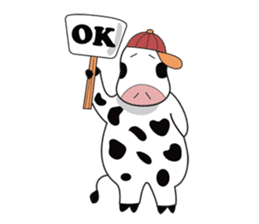 Dorky Cow sticker #6576777