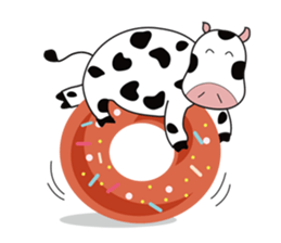 Dorky Cow sticker #6576780