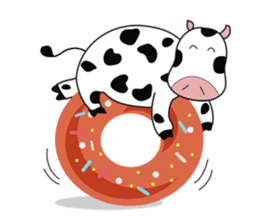 Dorky Cow sticker #6576780