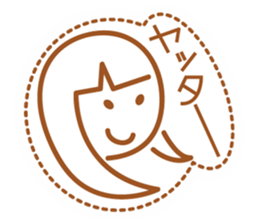 One-stroke sketch sticker #6576947