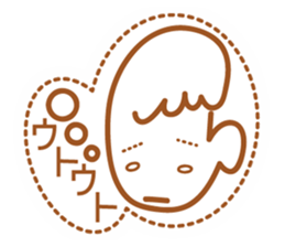 One-stroke sketch sticker #6576969