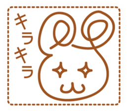 One-stroke sketch sticker #6576973