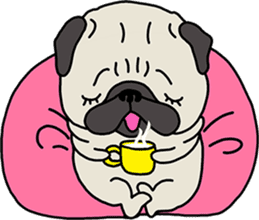 PUG sticker sticker #6576997