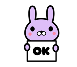 Ten rabbits  Part 1 sticker #6577353