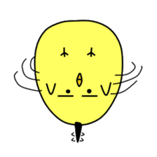 Pisuke of a chick sticker #6577439