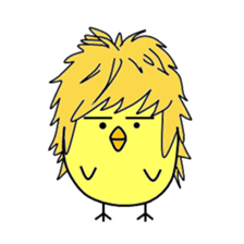 Pisuke of a chick sticker #6577448