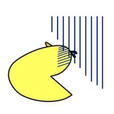 Pisuke of a chick sticker #6577462