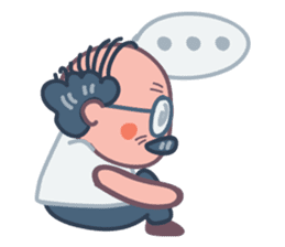 Crazy Elder TH 02 sticker #6578035