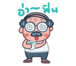 Crazy Elder TH 02 sticker #6578039