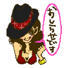 Cute girls message stickers sticker #6578555