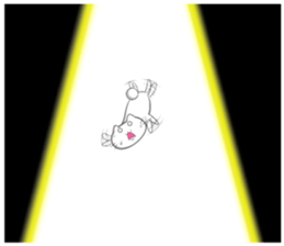 Cat to deny the positive to bear sticker #6578665