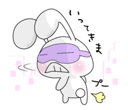 Usapippi eye mask of sticker #6578785