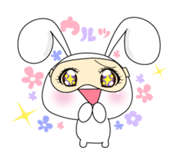 Usapippi eye mask of sticker #6578793