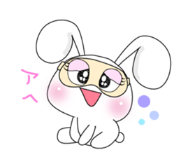 Usapippi eye mask of sticker #6578795