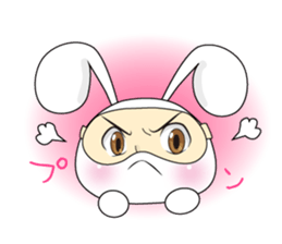 Usapippi eye mask of sticker #6578811