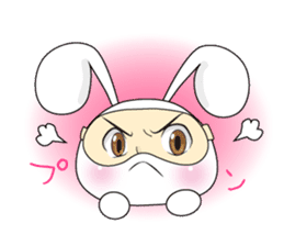 Usapippi eye mask of sticker #6578811