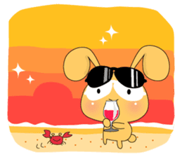 Usapippi eye mask of sticker #6578813