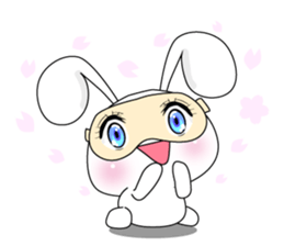 Usapippi eye mask of sticker #6578821