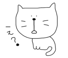 Cat is big  face 2 sticker #6579348