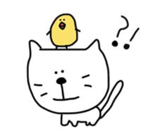 Cat is big  face 2 sticker #6579354